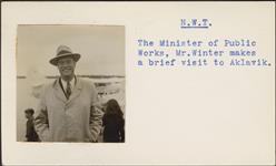 [Mr. Winter, Minister of Public Works] [between 1955-1963]