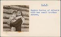 [Eunice Gordon holding her brother Andrew] [between 1955-1963]