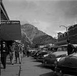 Rue principale, Banff, Alberta 16 août 1954.