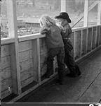 Children Watching, Trail Riders, Williams Lake, British Columbia [ca.1954-1963]