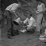 Trail Riders Having Drinks, Williams Lake, British Columbia [ca.1954-1963]