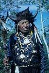 Walking Buffalo (George MacLean), a ninety-two year old Stoney from Morley, Alberta septembre 1962