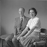 Wendel and Elizabeth Alexander sitting together 1964