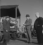 Vancouver. J. Lyle Telford and an Unidentified Man Standing Beside Truck [between 1939-1951]