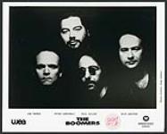 Press portrait of The Boomers. Ian Thomas, Peter Cardinali, Bill Dillon, Rick Gratton. Wea / Warner Music Canada [between 1991-1994].
