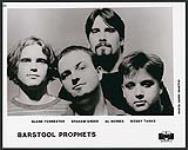 Portrait de presse de Barstool Prophets. Glenn Forrester, Graham Greer, Al Morier et Bobby Tamas. Mercury / Polydor [between 1995-1997]
