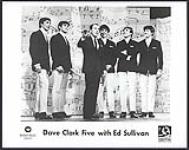 Press portrait of Dave Clark Five with Ed Sullivan. Warner Music Canada / Hollywood Records [between 1969-1970]