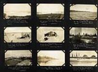 [Caribou, old Fort Confidence, a loaded dogsled and the landscape. Great Bear Lake N.W.T. 1928] 1928