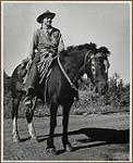 You often meet horsemen along the Haines Highway, which was once a horse-and-cattle trail called the Dalton Trail 1949