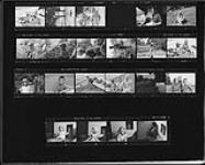 Caitlan, Toby, Nana & Gramps, Derek & Ruth, Cait asise au chaise, Laurie, Toby dans la chaise, 3 secs at FH #4 paper Summer 1964