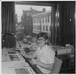 Snapshot of Rod Mackey, CKEC-FM radio. New Glasgow [between 1970-1980]