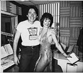 CFNY FM radio's James Scott and the Solid Gold Girl [between 1985-1995]