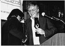 Brian Chater accepting the Songwriters Award presented by Songwriters Association of Canada at the CMPA Awards Dinner November 30, 1993