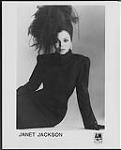 Photo de presse de Janet Jackson. A&M Records [entre 1982-1989]