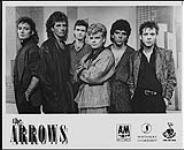 Press portrait of the band The Arrows. A&M Records [entre 1981-1986].