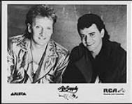 Press portrait of the duo Air Supply. RCA Records and Cassettes [between 1979-1987].