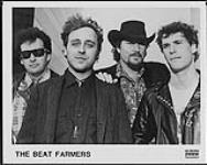 Portrait de presse en plan rapproché du groupe The Beat Farmers. MCA Records / Curb Records [entre 1986-1995].