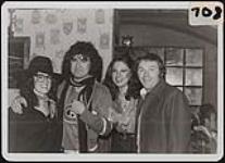 Instantané de Lin Ward, Bob Van Dyke, Myrna Lorrie et Johnny Burke 1972