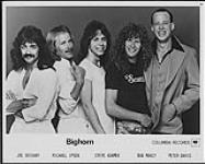 Press portrait of the band Bighorn. Columbia Records [between 1970-1980]