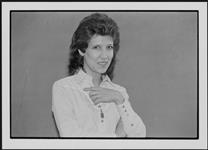 Portrait of Debbie Bechamp [between 1980-1986].