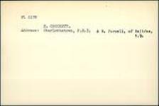 Commandement aérien de l'Est, Dartmouth (Nouvelle-Écosse). E. Crockett de Charlottetown (Î.-P.-É.) et R. Purcell d'Halifax (Nouvelle-Écosse), sur un bateau cible blindé de l'ARC 15 août 1940