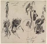 The Buffalo Dance: Detailed Sketches of Costumes 18 August 1881