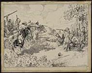 The Fight at Seven Oaks, 1816 ca 1945.