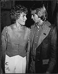 Anne Murray, backstage at the CNE with John Denver 1975.