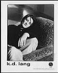 Press portrait of K.D. Lang. Sire Records 1993
