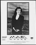Press portrait of Mae Moore. Gangland Artists / Epic [between 1985-2000]