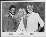James Ingram, Kim Carnes et Kenny Rogers. (photo publicitaire) [ca. 1984].