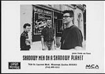 Shadowy Men On A Shadowy Planet (photo publicitaire de MCA / Cargo Records) [entre 1988-1993].