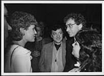 Anne Murray at a reception following her opening performance at Toronto's new Kingswood Music Theatre. Pictured with Anne Murray are Toronto publicist, Gino Empry and Paul & Gina Godfrey representing Metropolitan Toronto 1983