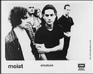 Press portrait of Moist for the album "Creature". EMI Music Canada August 1996