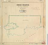 118 CLSR ON. Indian Reserve No. 17A under Treaty 3 Chief Wah-shis-kinee (Reserve A). [cartographic material] 1878