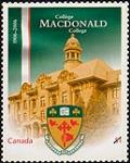 Collège Macdonald, 1906-2006 [philatelic record] = Macdonald College, 1906-2006 / design, Denis L'Allier [26 Sep. 2006.]