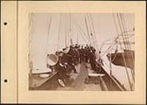 Personnel aboard the Yacht S.Y. NOOYA ca. 1870