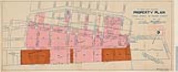 Property plan, Yonge St. to Cherry St 8 Dec 1933