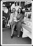 Nancy Cordina, Sam's Hillcrest Store Manager and Joe Fox, CBS Sales Rep [between 1970-1980].
