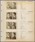 Domincé Caputo, William Mcllhency, Edward Williams and Stanley Hammett 1915