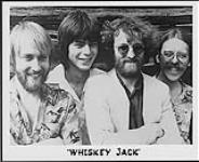 Le groupe country/bluegrass Whiskey Jack sont sous l'étiquette Boot Record [ca 1981].