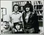 Ross Howey, de CFGM, avec Van Dyke [ca 1978].