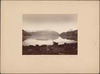 Canadian Pacific Railway Survey. Salmon Cove looking north January 21, 1873.
