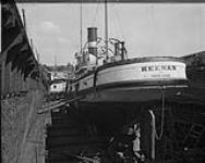 Tug "Keenan" drydock 1890 - 1915