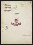 Canadian Scottish: Stray Papers by a Private (16th Battalion) 1915