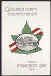 Canadian Corps Championships, France 1918-07