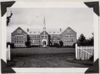 South view of school [Edmonton Indian Residential School, St. Albert, Alberta, September 30, 1948]