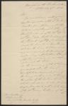 Letter from Lieutenant Colonel John to Sir John Coape Sherbrooke 3 September 1814.