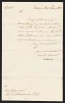 Letter to Sir John Coape Sherbrooke from Earl of Bathurst 8 June 1814.