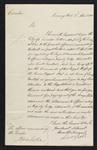 Circular letter relative to the pay and allowances of Officers acting as Deputy Judge Advocates 6 April 1802-23 April 1812.